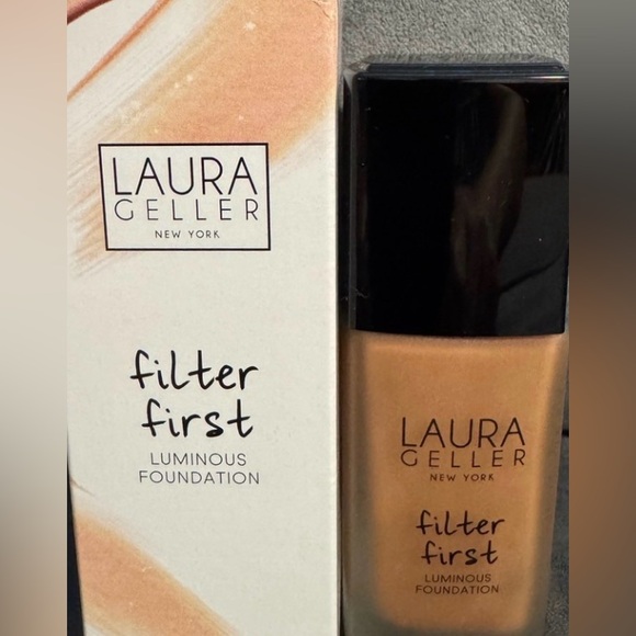 Laura Geller Other - Laura Geller Filter First Luminous Foundation- Full Size 1oz Cognac or Mahogany